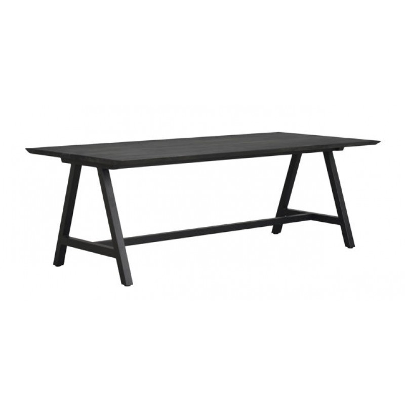 RO Carradale Extending Dining Table A 220x100 Black/Black